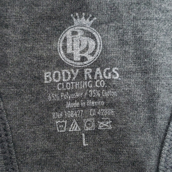 BOSS BABE GREY RACERBACK WORKOUT TANK - Picture 5 of 6